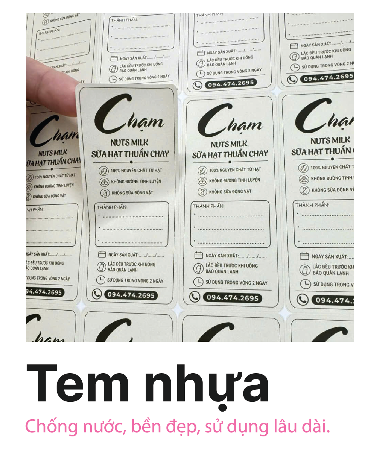Tem nhựa